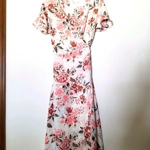 Wrap-around Spring Dress